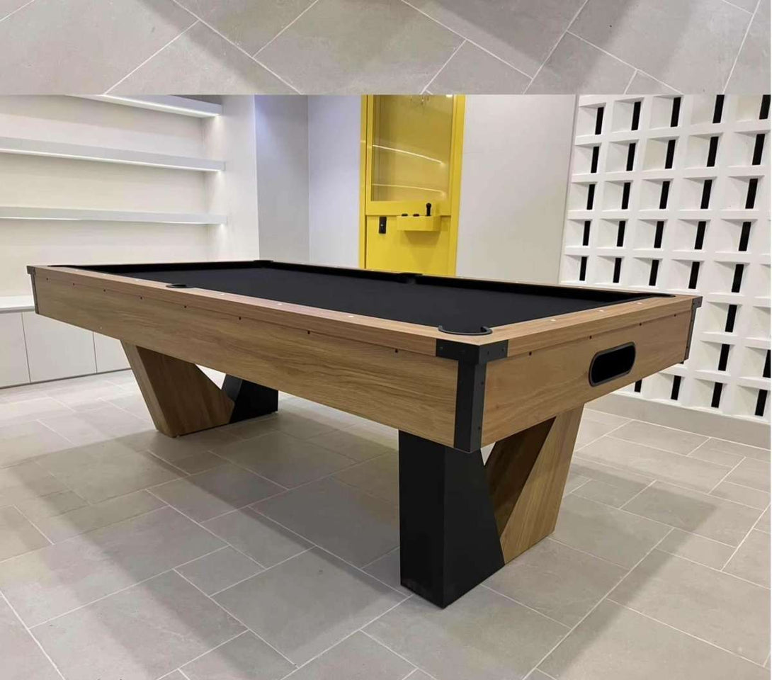 025-LP002X 7FT 8FT 9FT 3-in-1 Pool Table – Multi-Function Billiards/Ping Pong/Dining.Free accessory kit included. - X Sports&Living