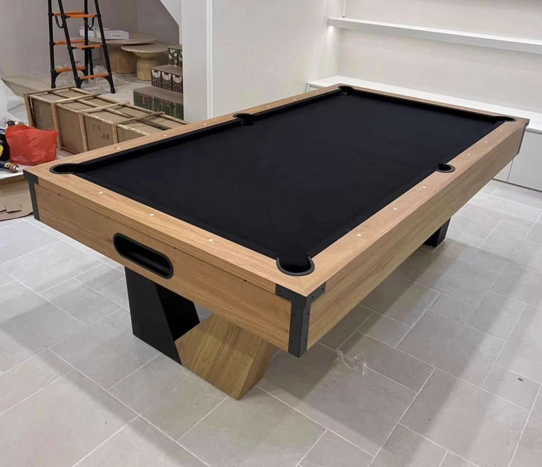025-LP002X 7FT 8FT 9FT 3-in-1 Pool Table – Multi-Function Billiards/Ping Pong/Dining.Free accessory kit included. - X Sports&Living
