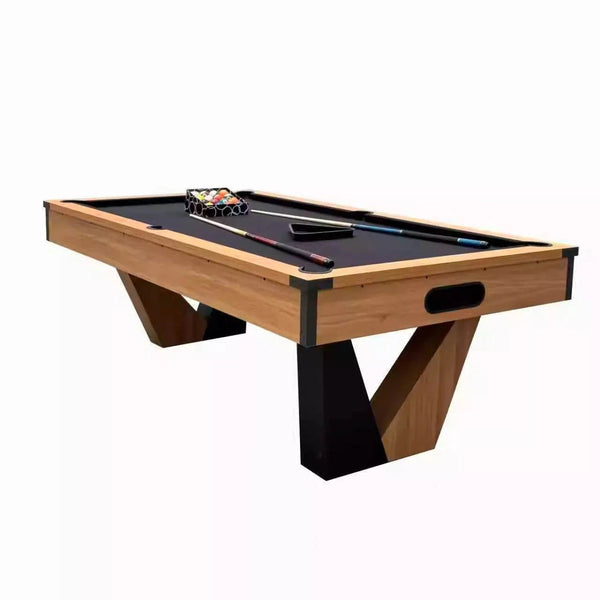 025-LP002X 7FT 8FT 9FT 3-in-1 Pool Table – Multi-Function Billiards/Ping Pong/Dining.Free accessory kit included. - X Sports&Living