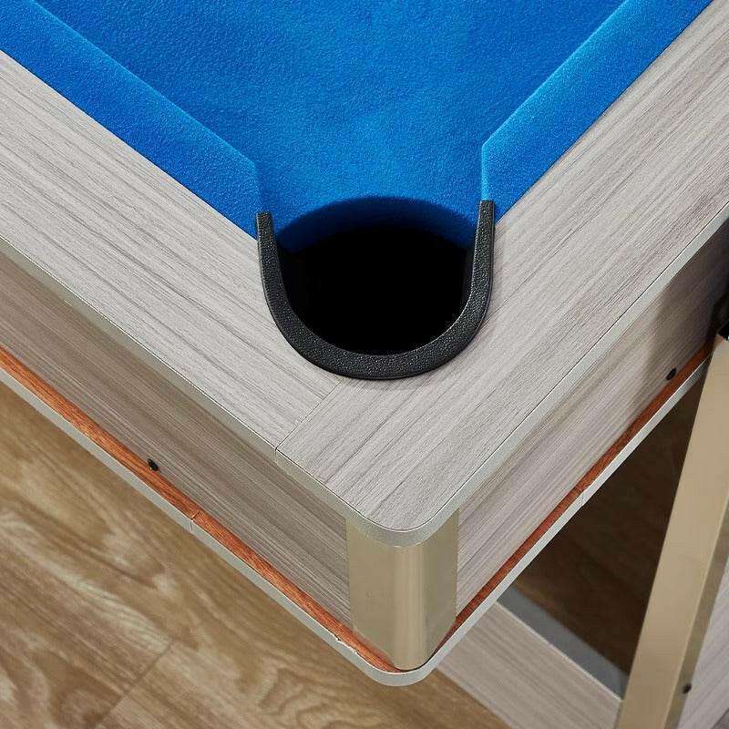 025-LP003X 4-in-1 multi-function table – billiards, air hockey, table tennis & dining. Free accessory kit included. Perfect for game rooms. - X Sports&Living