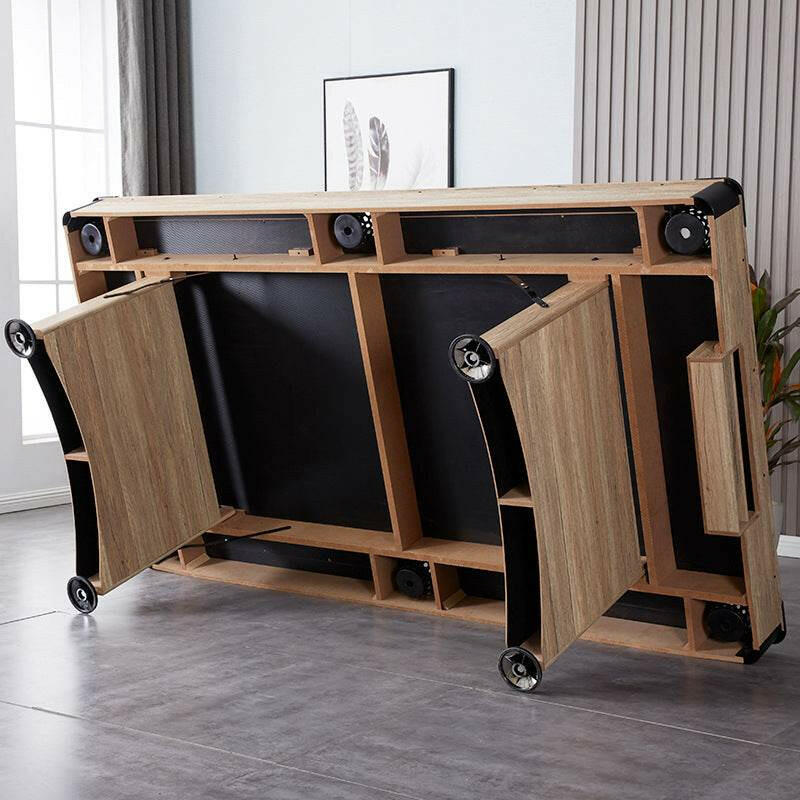 025-LP005X 7FT8FT 3-in-1 Pool Table – Multi-Function Billiards, Snooker, Ping Pong & Dining. Foldable design for easy storage. Free accessory kit included. - X Sports&Living