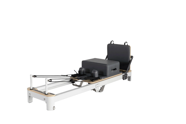 Aventis 4 Luxury Pilates Reformer in Storm Grey – Foldable, Space-Saving Reformer for Lagree, Pilates & Home or Professional Studio Training - X Sports&Living