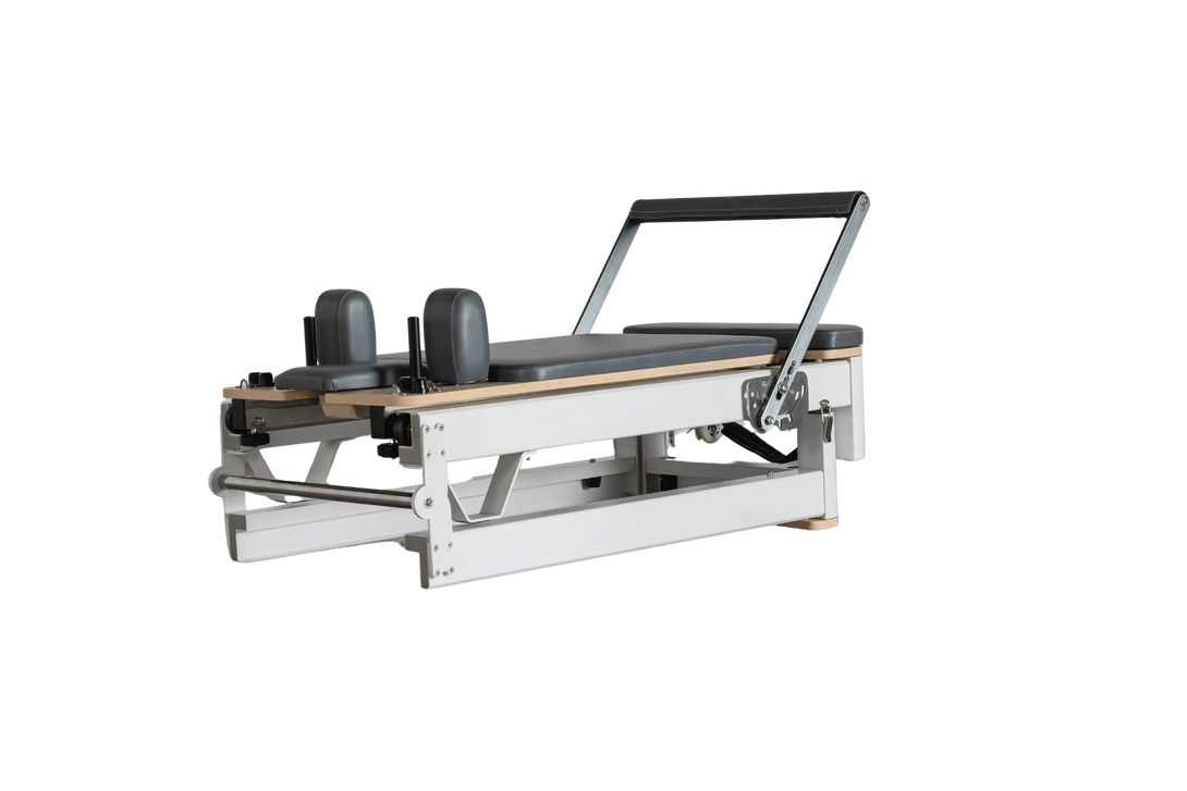 Aventis 4 Luxury Pilates Reformer in Storm Grey – Foldable, Space-Saving Reformer for Lagree, Pilates & Home or Professional Studio Training - X Sports&Living