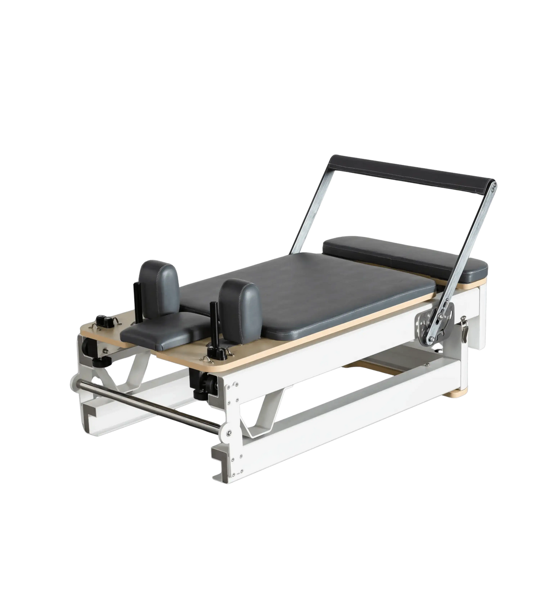 Aventis 4 Luxury Pilates Reformer in Storm Grey – Foldable, Space-Saving Reformer for Lagree, Pilates & Home or Professional Studio Training - X Sports&Living