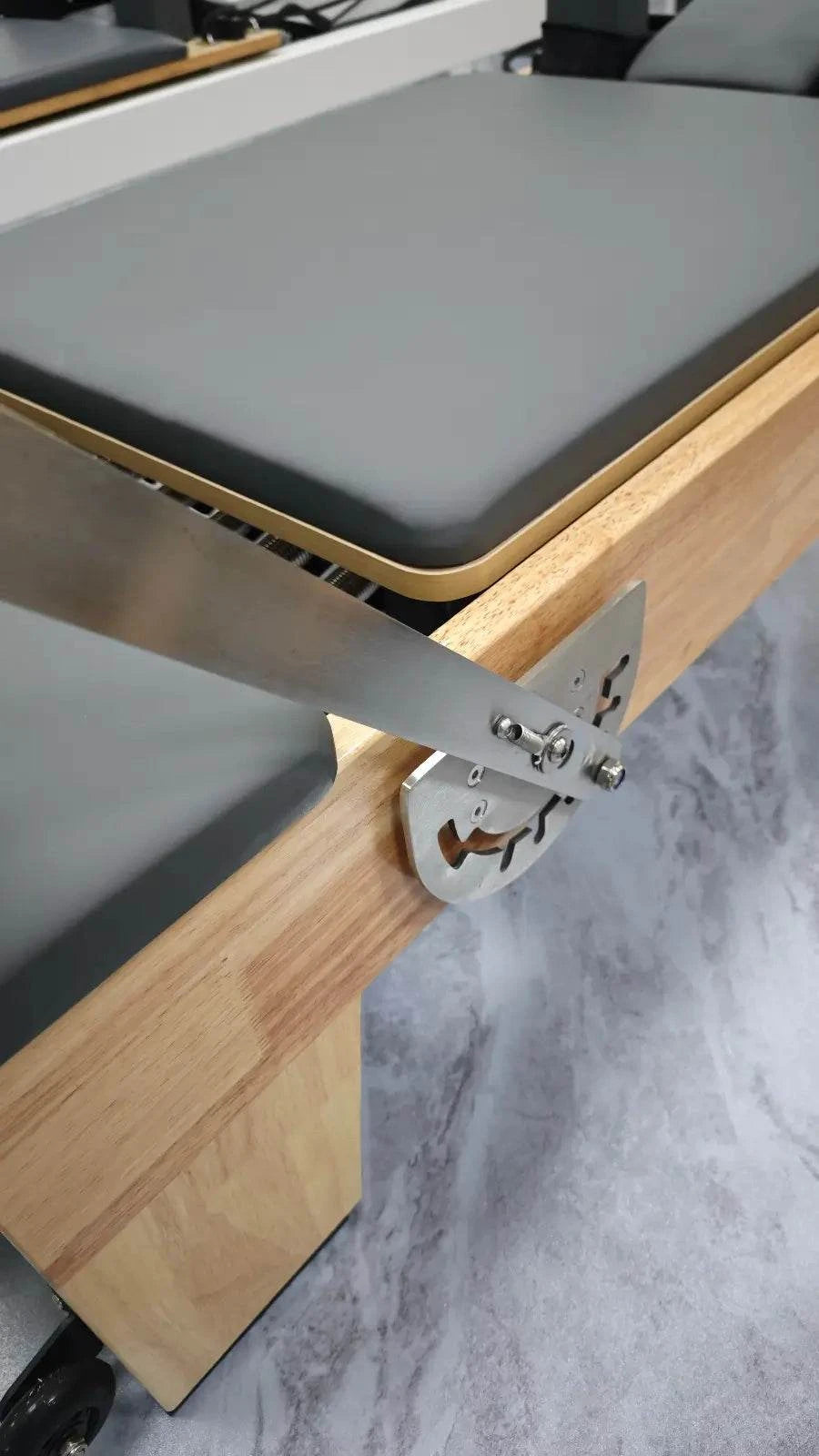 Elara X Reformer | Luxury Pilates Reformer in Storm Grey for Professional Studios and Home Gyms