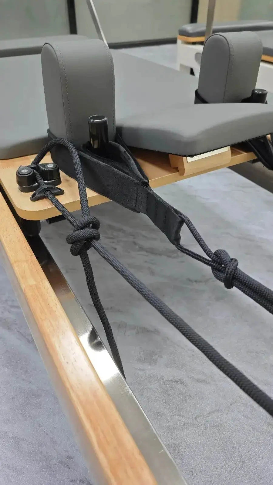 Elara X Reformer | Luxury Pilates Reformer in Storm Grey for Professional Studios and Home Gyms