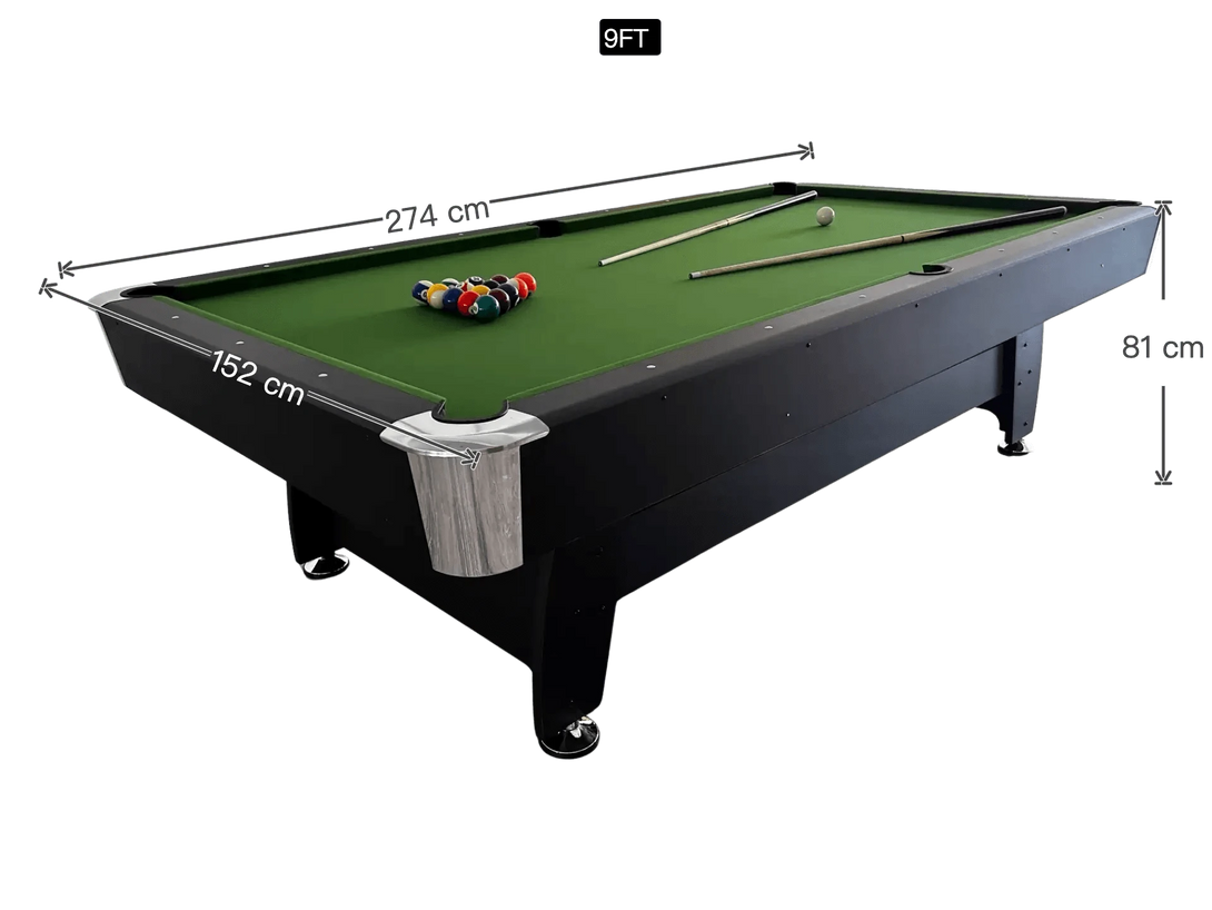 025-LP004X 7FT 8FT 3-in-1 Pool Table – Multi-Function Billiards/Ping Pong/Dining.Free accessory kit included.