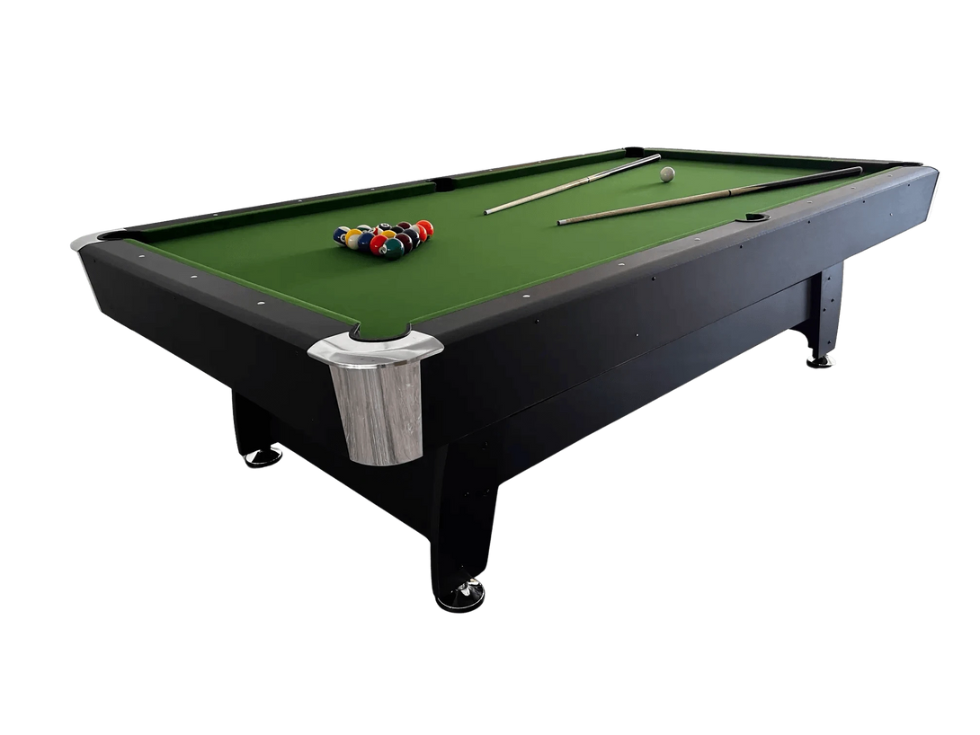 025-LP004X 7FT 8FT 3-in-1 Pool Table – Multi-Function Billiards/Ping Pong/Dining.Free accessory kit included.