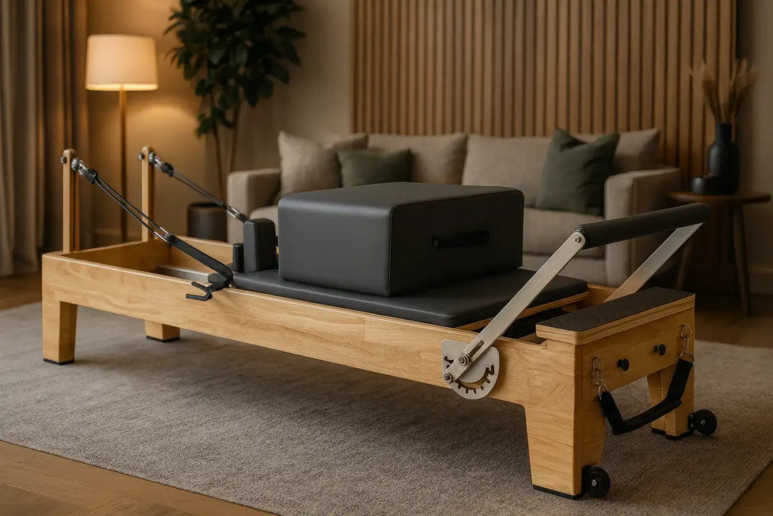 Elara X Reformer | Luxury Pilates Reformer in Black for Professional Studios and Home Gyms - X Sports&Living