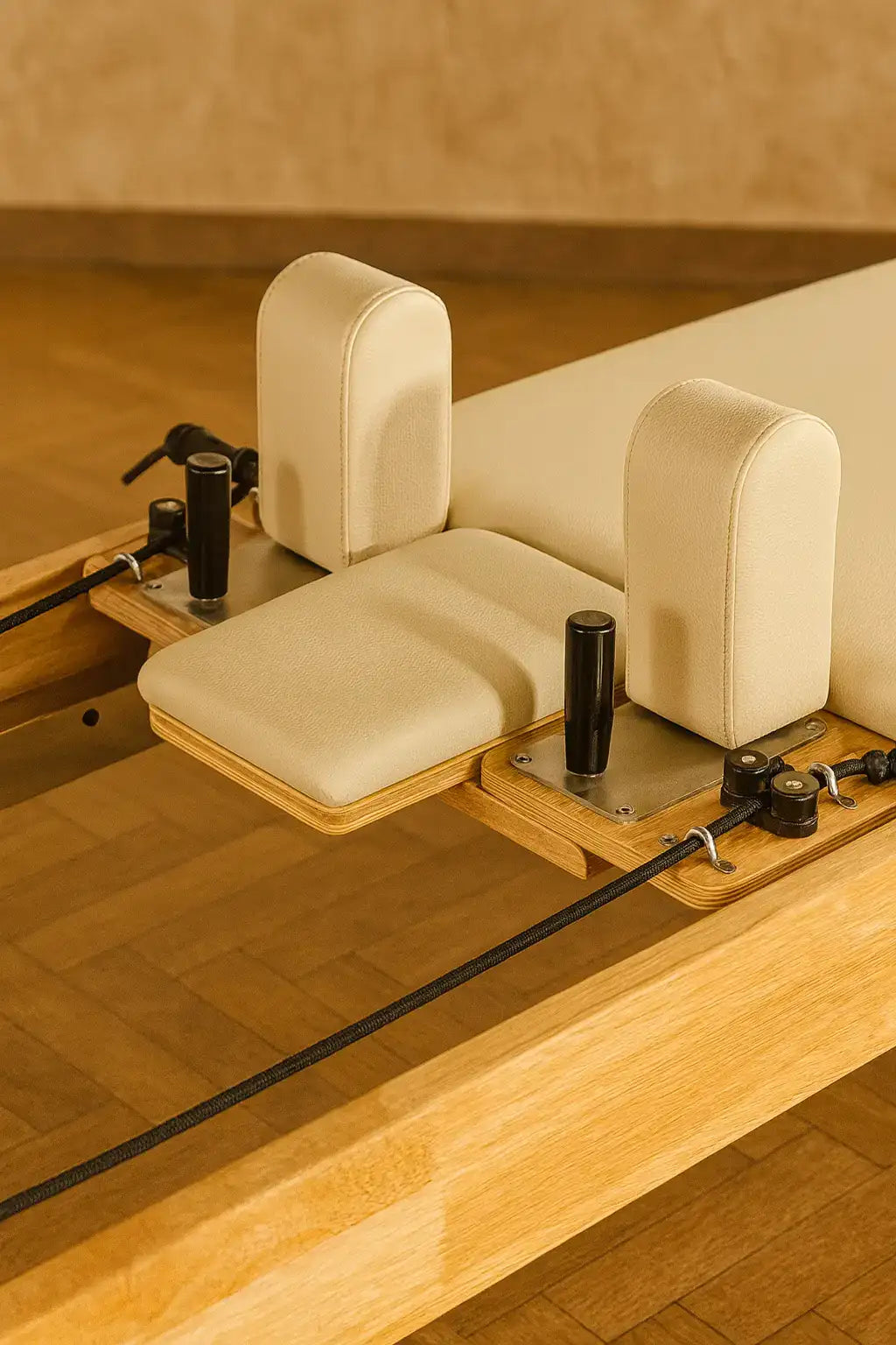 Elara X Reformer | Luxury Pilates Reformer in Adobe White for Professional Studios and Home Gyms - X Sports&Living