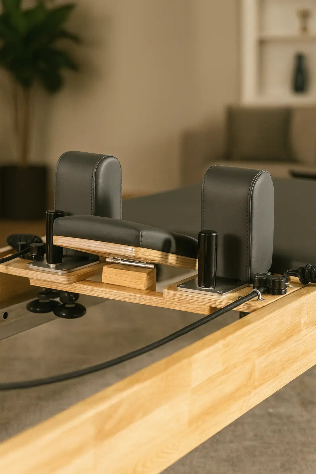 Elara X Reformer | Luxury Pilates Reformer in Black for Professional Studios and Home Gyms - X Sports&Living