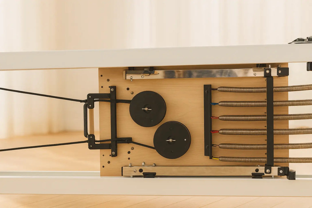 Aventis 4 Luxury Pilates Reformer in Black – Foldable, Space-Saving Reformer for Lagree, Pilates & Home or Professional Studio Training - X Sports&Living