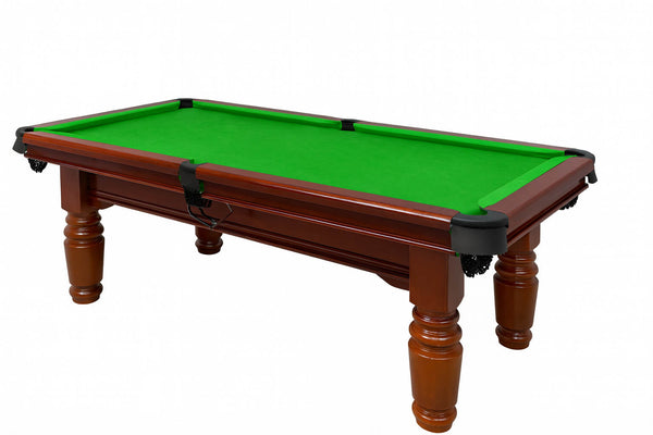 AUREX 8FT Professional Slate Pool Table 2025 Edition – Classic Walnut Oak, Pro Tournament Design
