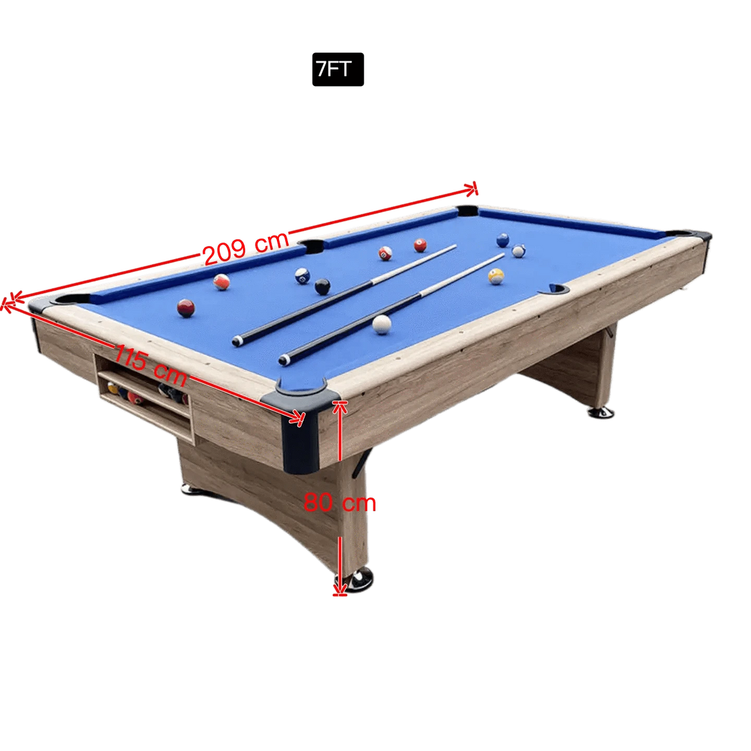 025-LP005X 7FT8FT 3-in-1 Pool Table – Multi-Function Billiards, Snooker, Ping Pong & Dining. Foldable design for easy storage. Free accessory kit included.