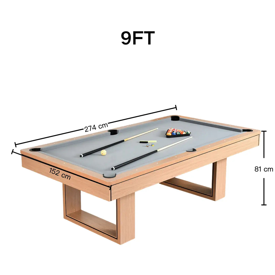 025-LP007X 7FT/8FT/9FT 3-in-1 Pool Table – Multi-Functional Billiards, Snooker, Table Tennis & Dining Foldable design for space-saving storage. Free accessories kit included. - X Sports&Living
