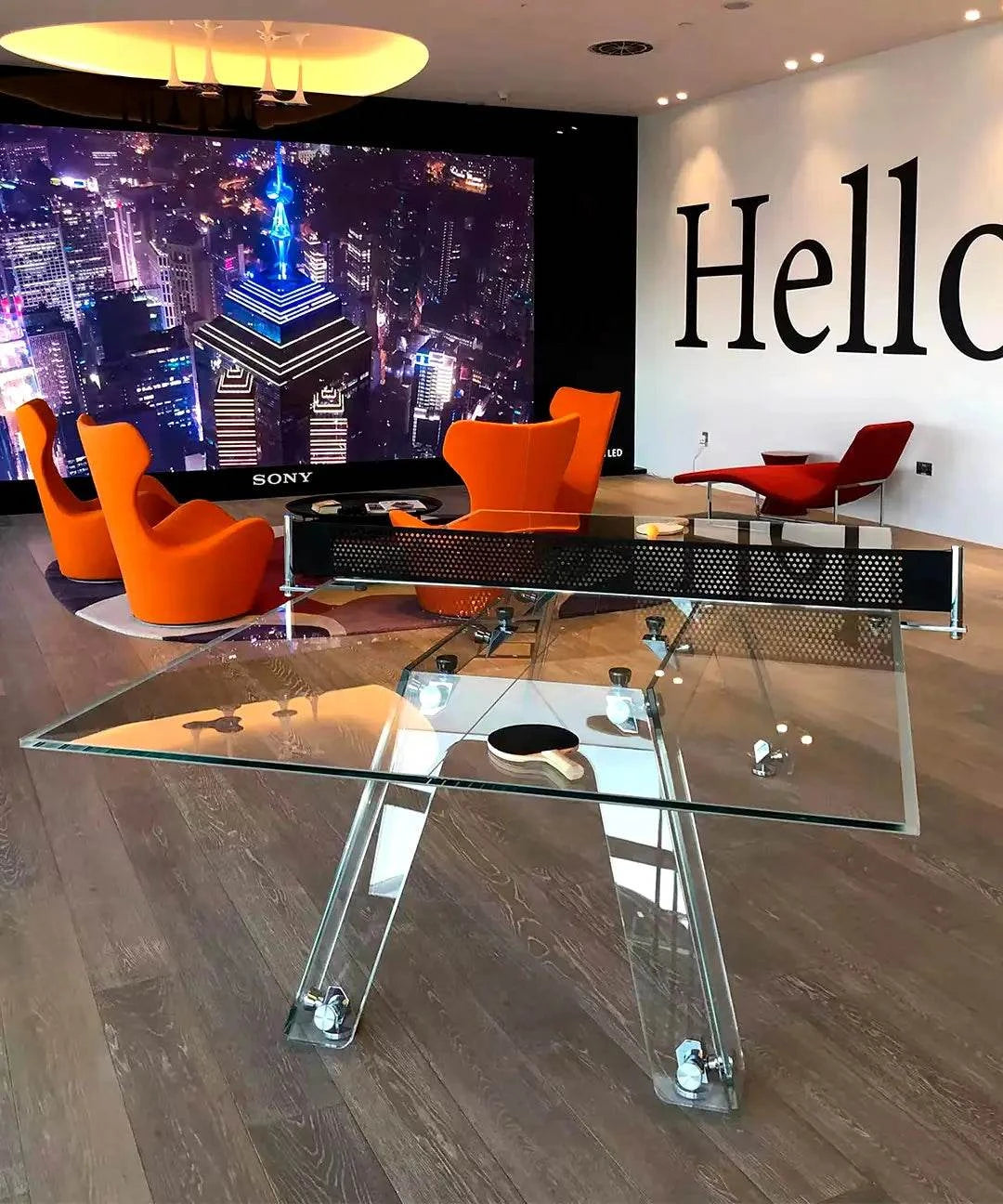 Eterna — The Crystal Luxury Ping Pong Table. Where Sport Meets Art in Crystal Perfection