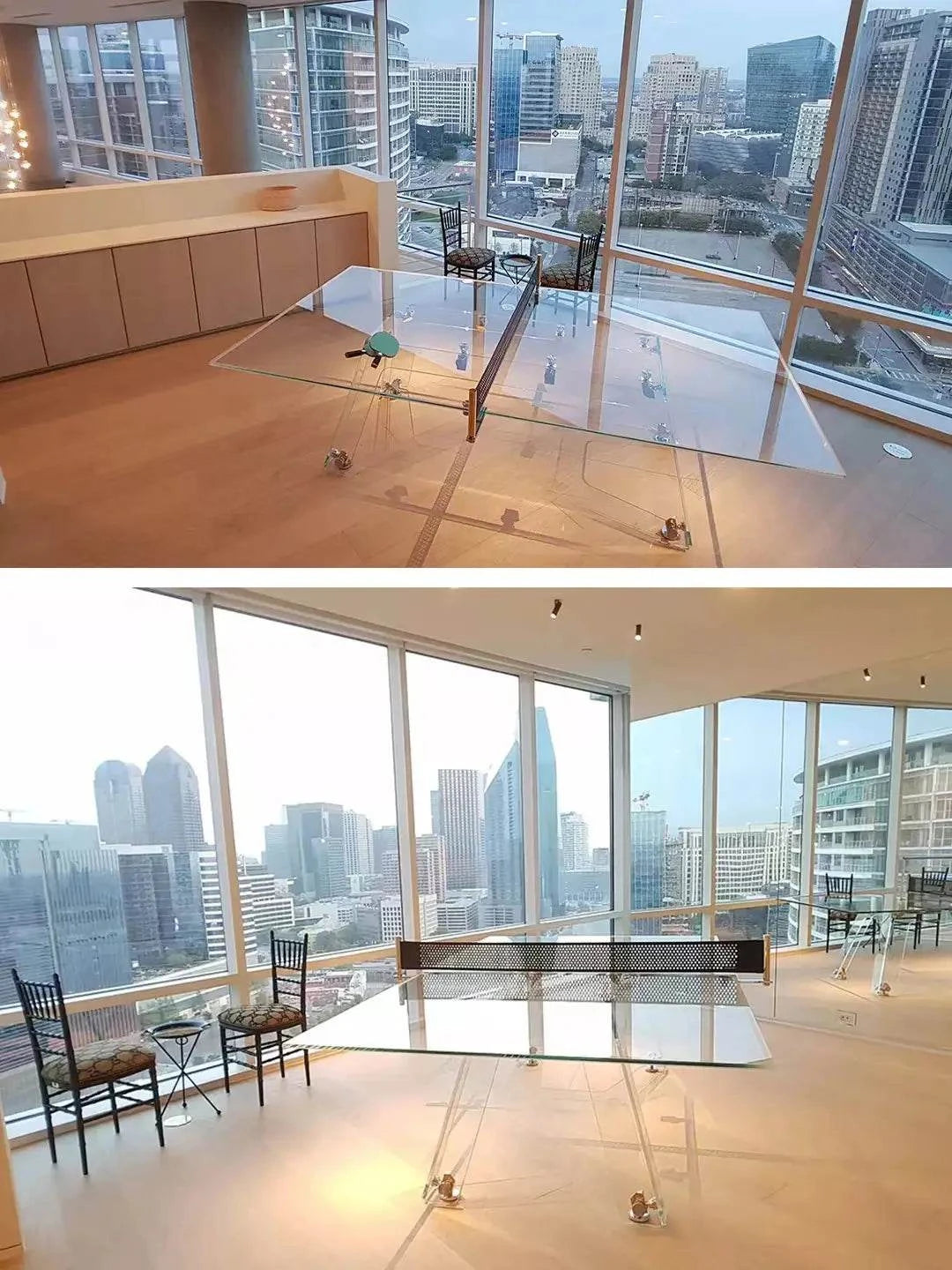 Eterna — The Crystal Luxury Ping Pong Table. Where Sport Meets Art in Crystal Perfection