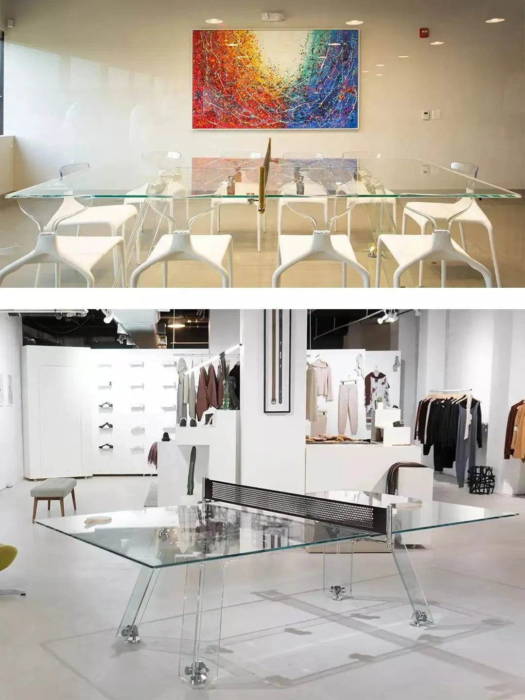 Eterna — The Crystal Luxury Ping Pong Table. Where Sport Meets Art in Crystal Perfection