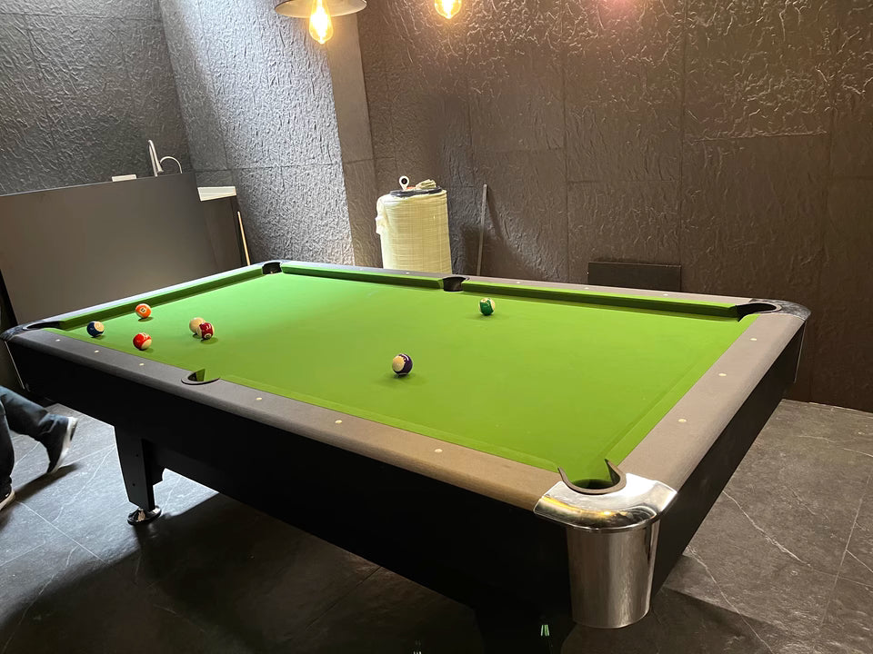 025-LP004X 7FT 8FT 3-in-1 Pool Table – Multi-Function Billiards/Ping Pong/Dining.Free accessory kit included. - X Sports&Living