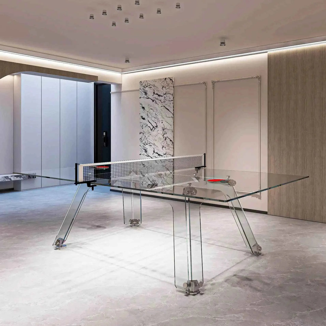 Eterna — The Crystal Luxury Ping Pong Table. Where Sport Meets Art in Crystal Perfection