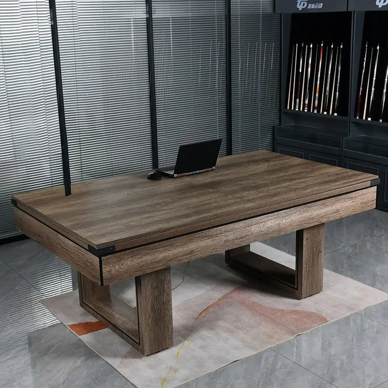 025-LP011X 7FT 3-in-1 Pool Table – Multi-Functional Billiards, Table Tennis & Dining Includes free accessories kit. - X Sports&Living