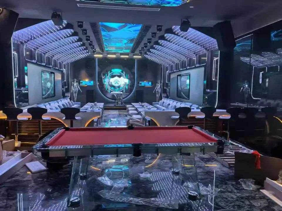 Crystal Collection — Italian Luxury Tempered Glass Pool Table