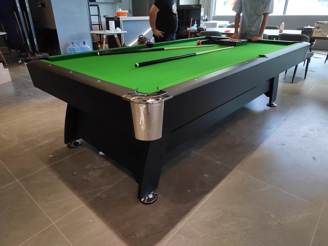 025-LP004X 7FT 8FT 3-in-1 Pool Table – Multi-Function Billiards/Ping Pong/Dining.Free accessory kit included. - X Sports&Living