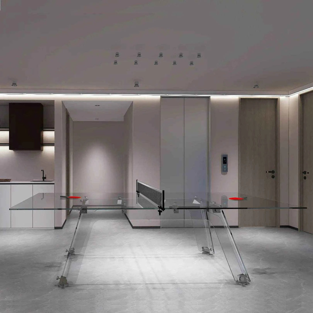 Eterna — The Crystal Luxury Ping Pong Table. Where Sport Meets Art in Crystal Perfection