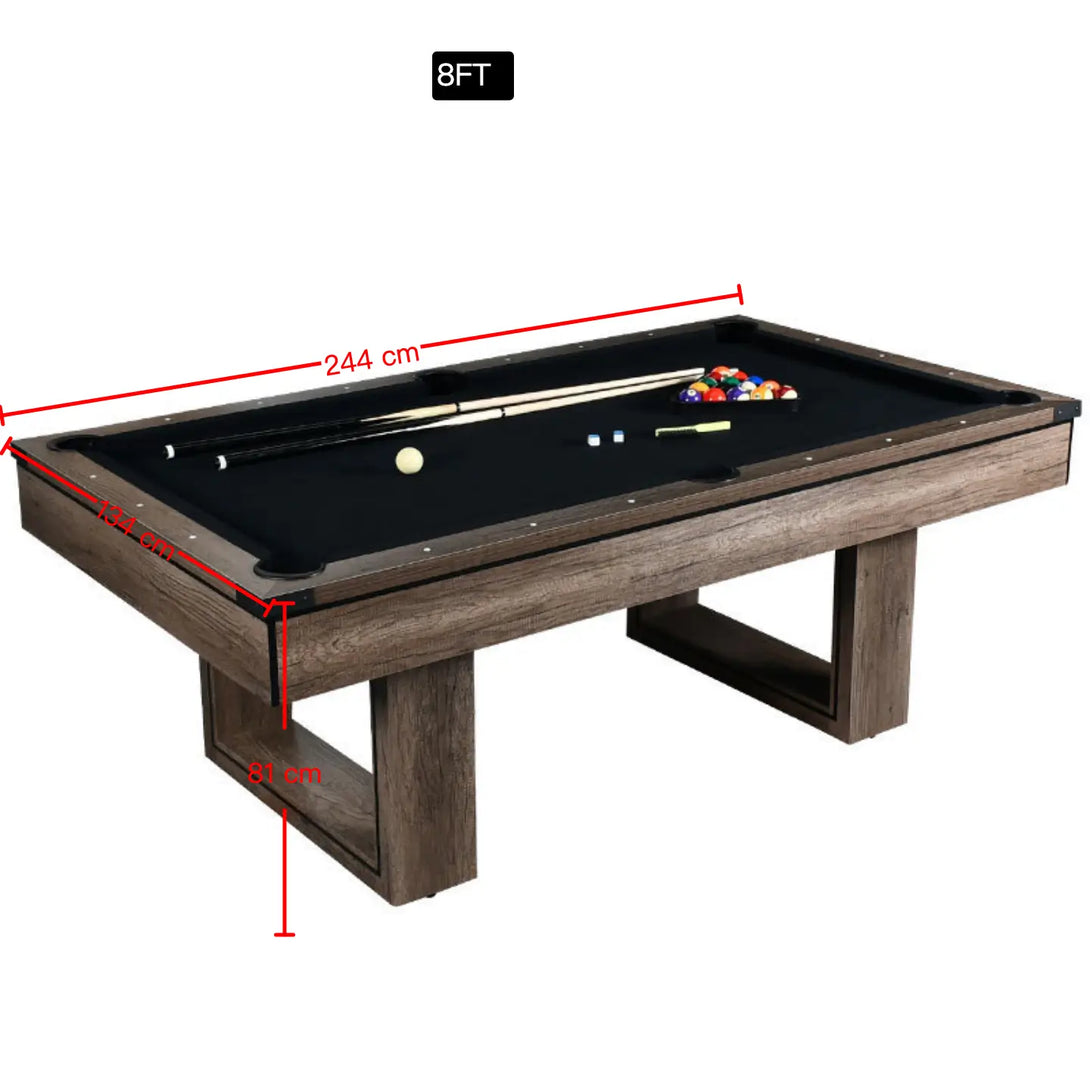025-LP011X 7FT 3-in-1 Pool Table – Multi-Functional Billiards, Table Tennis & Dining Includes free accessories kit. - X Sports&Living
