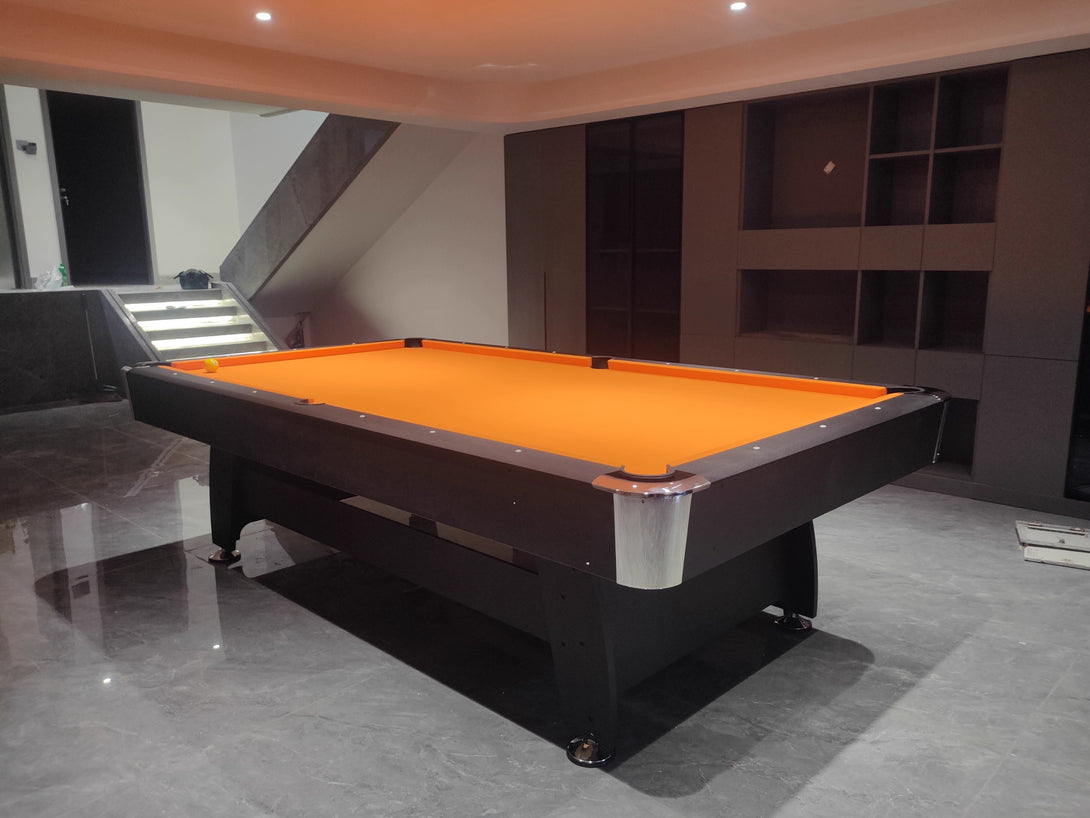 025-LP004X 7FT 8FT 3-in-1 Pool Table – Multi-Function Billiards/Ping Pong/Dining.Free accessory kit included. - X Sports&Living