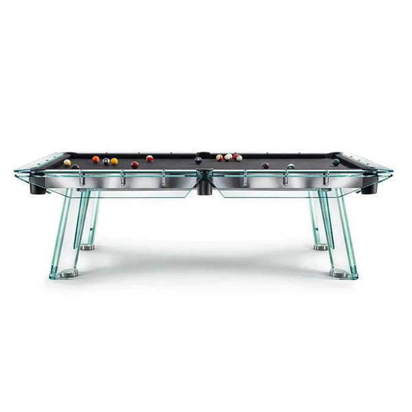 Crystal Collection — Italian Luxury Tempered Glass Pool Table - X Sports&Living