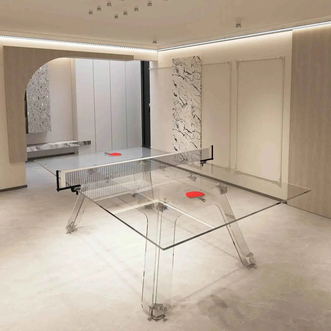 Eterna — The Crystal Luxury Ping Pong Table. Where Sport Meets Art in Crystal Perfection