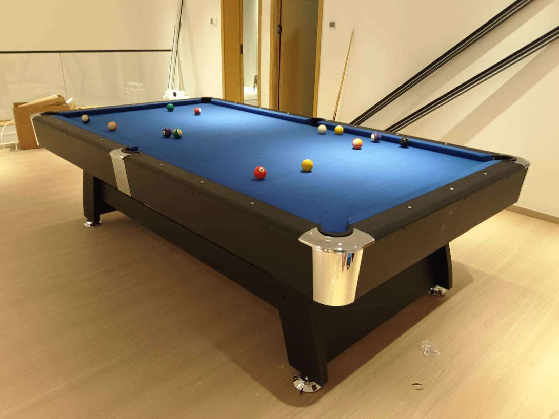 025-LP004X 7FT 8FT 3-in-1 Pool Table – Multi-Function Billiards/Ping Pong/Dining.Free accessory kit included. - X Sports&Living
