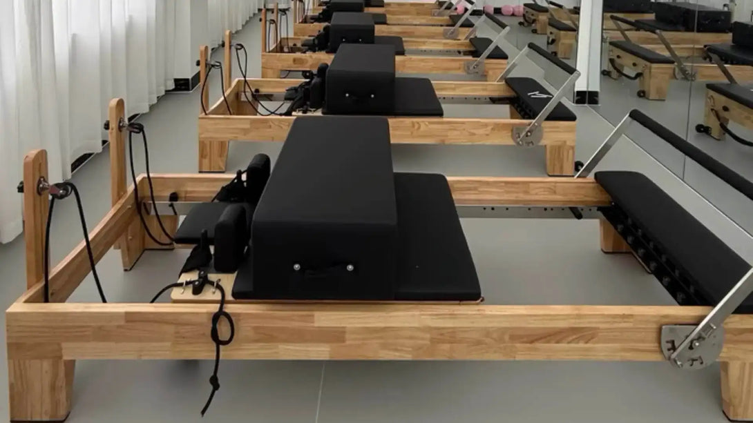 Elara X Reformer | Luxury Pilates Reformer in Black for Professional Studios and Home Gyms - X Sports&Living