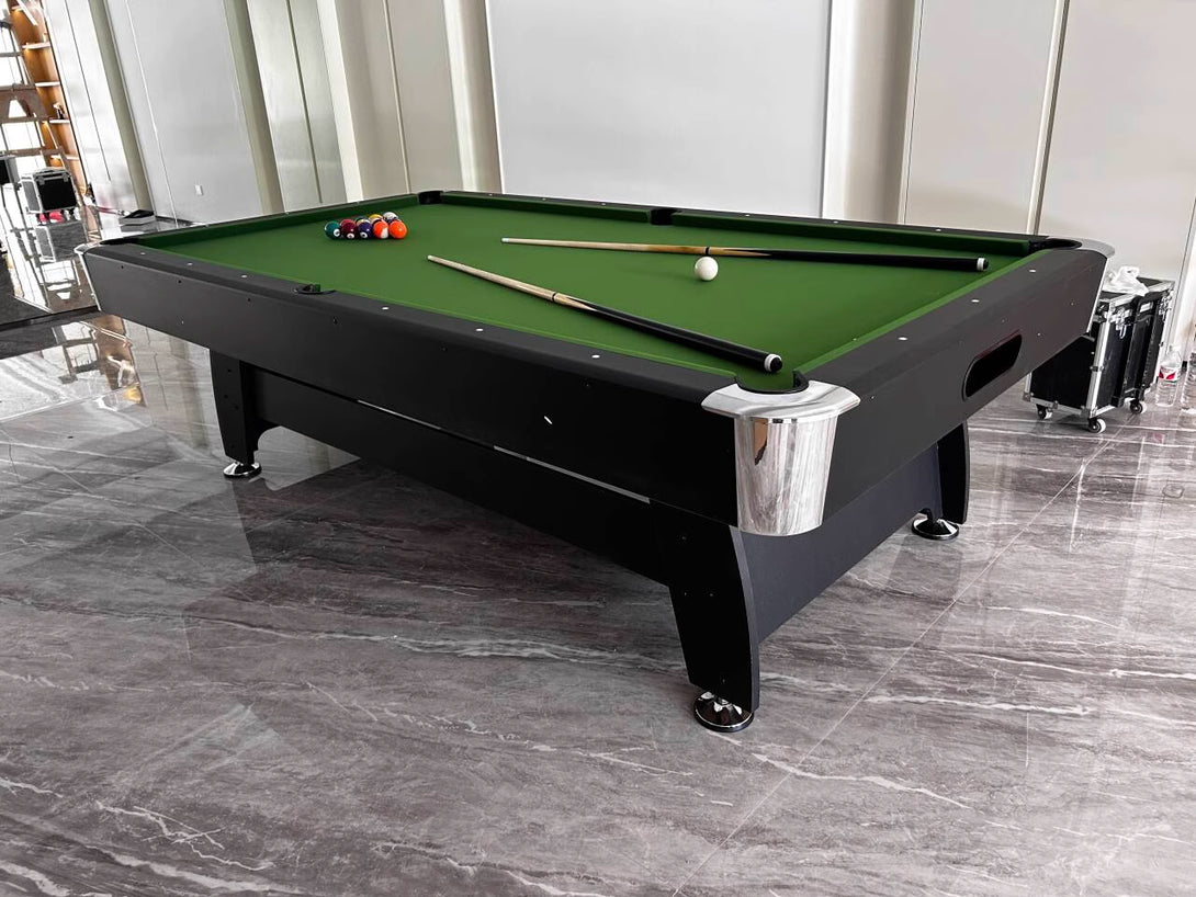 025-LP004X 7FT 8FT 3-in-1 Pool Table – Multi-Function Billiards/Ping Pong/Dining.Free accessory kit included. - X Sports&Living