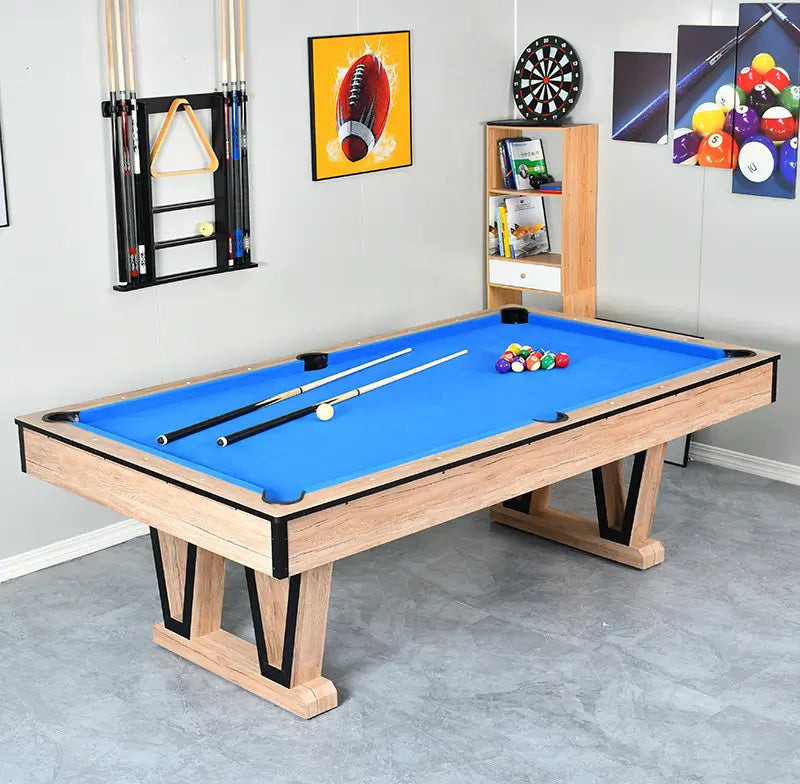 025-LP008X 7FT/8FT/9FT 3-in-1 Pool Table – Multi-Functional Billiards, Table Tennis & Dining Free accessories kit included. - X Sports&Living