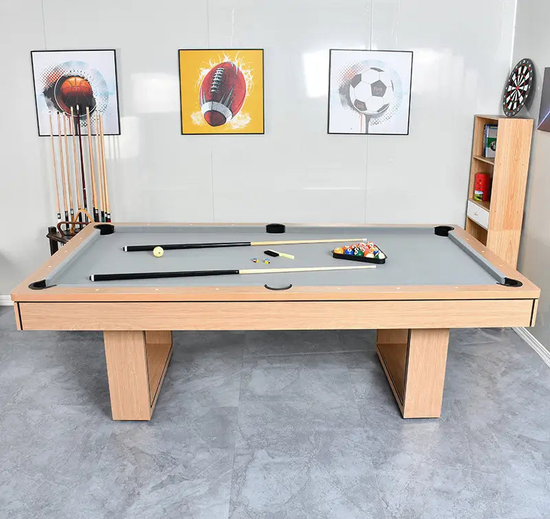 025-LP007X 7FT/8FT/9FT 3-in-1 Pool Table – Multi-Functional Billiards, Snooker, Table Tennis & Dining Foldable design for space-saving storage. Free accessories kit included. - X Sports&Living