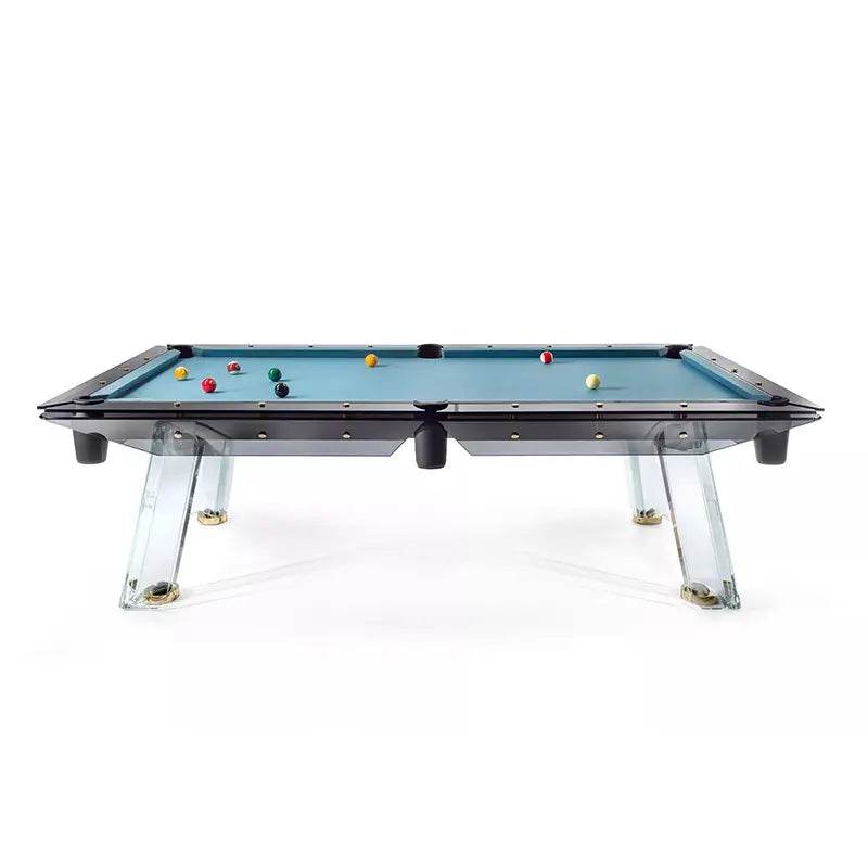 Crystal Collection — Italian Luxury Tempered Glass Pool Table - X Sports&Living