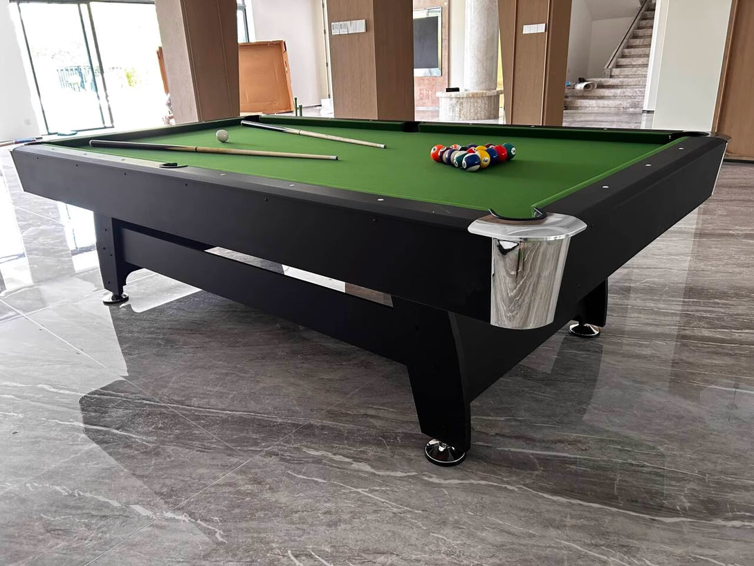 025-LP004X 7FT 8FT 3-in-1 Pool Table – Multi-Function Billiards/Ping Pong/Dining.Free accessory kit included. - X Sports&Living