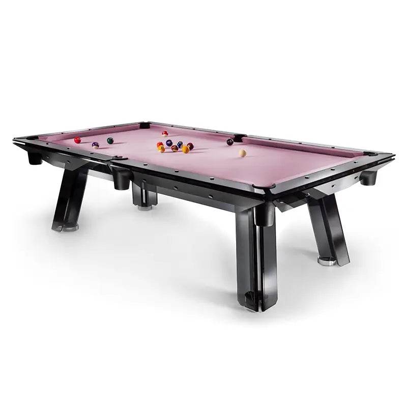 Crystal Collection — Italian Luxury Tempered Glass Pool Table - X Sports&Living