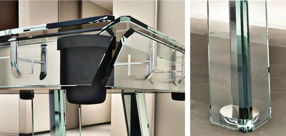 Crystal Collection — Italian Luxury Tempered Glass Pool Table