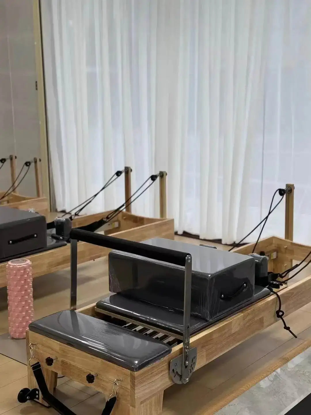 Elara X Reformer | Luxury Pilates Reformer in Black for Professional Studios and Home Gyms - X Sports&Living