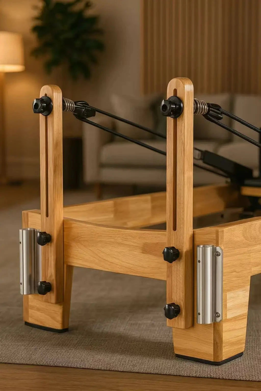 Elara X Reformer | Luxury Pilates Reformer in Storm Grey for Professional Studios and Home Gyms