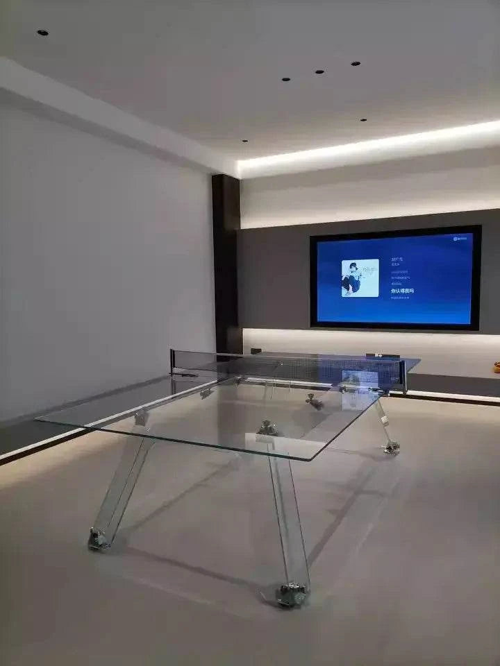 Eterna — The Crystal Luxury Ping Pong Table. Where Sport Meets Art in Crystal Perfection