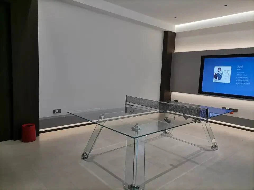 Eterna — The Crystal Luxury Ping Pong Table. Where Sport Meets Art in Crystal Perfection
