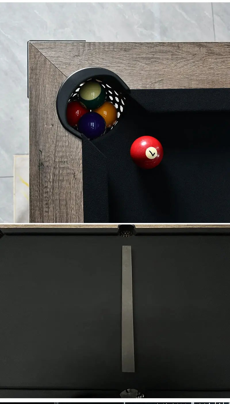 025-LP011X 7FT 3-in-1 Pool Table – Multi-Functional Billiards, Table Tennis & Dining Includes free accessories kit. - X Sports&Living