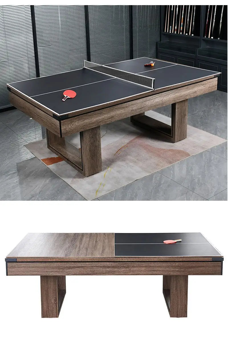 025-LP011X 7FT 3-in-1 Pool Table – Multi-Functional Billiards, Table Tennis & Dining Includes free accessories kit. - X Sports&Living